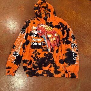 John Carpenters Halloween The Night He Came Home Orange/Black Hoodie Unisex XL
